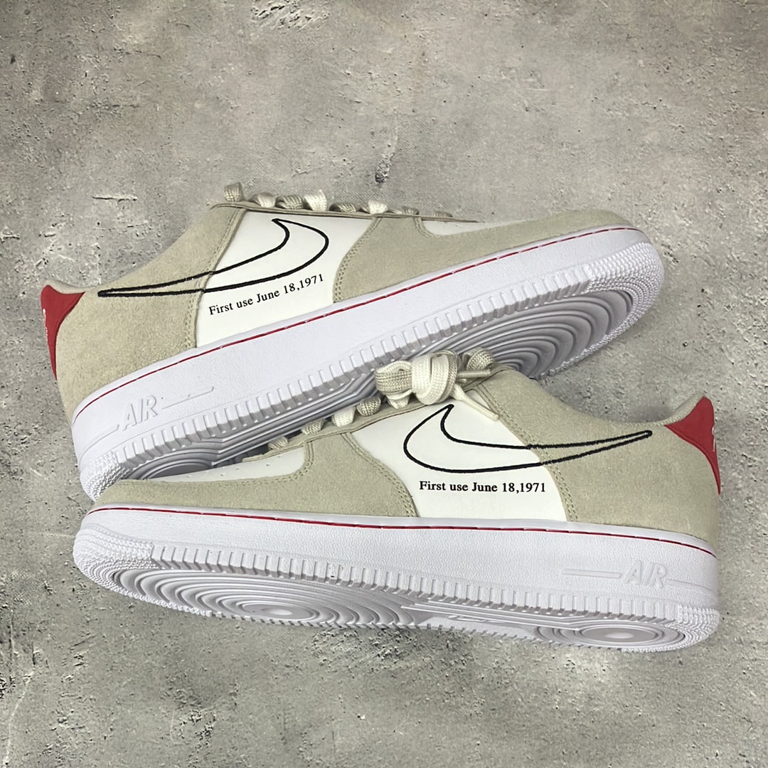 Nike Air Force 1 Low First Use "Light Stone"
