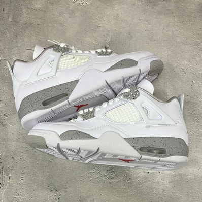Nike Air Jordan 4 "Tech White"