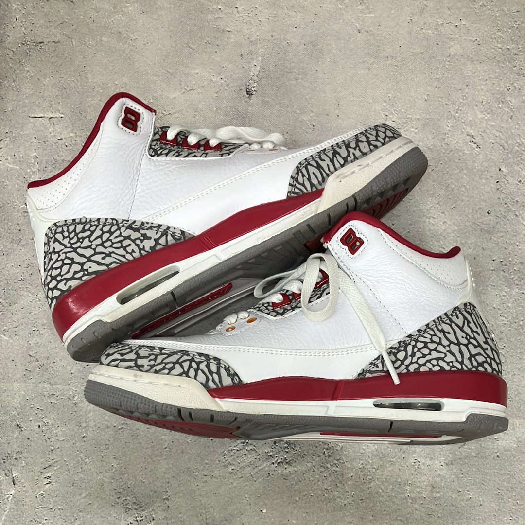 Nike GS Air Jordan 3 "Cardinal Red"