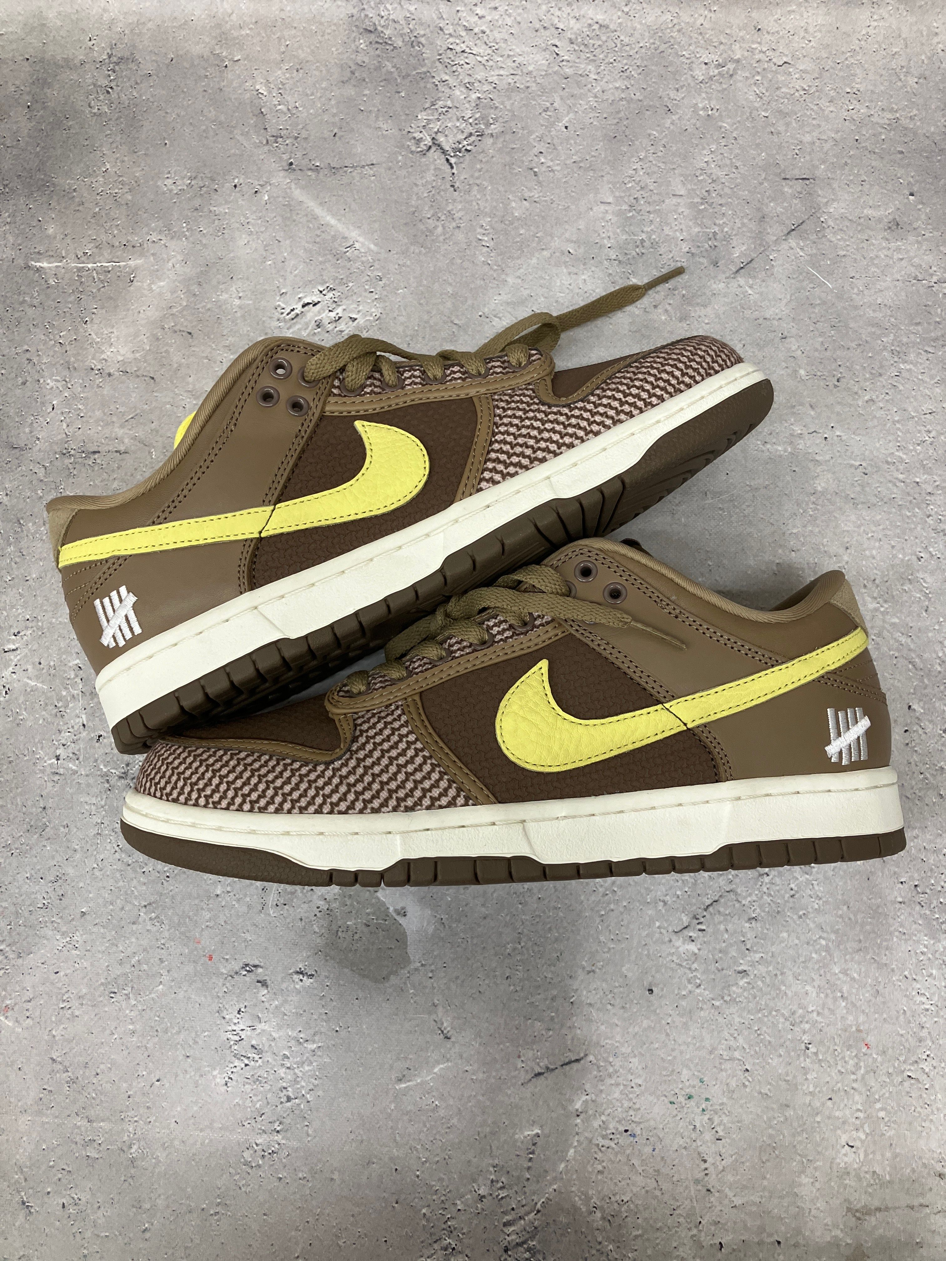 UNDEFEATED × Nike Dunk Low SP  "Canteen/Lemon Frost/Palomino"