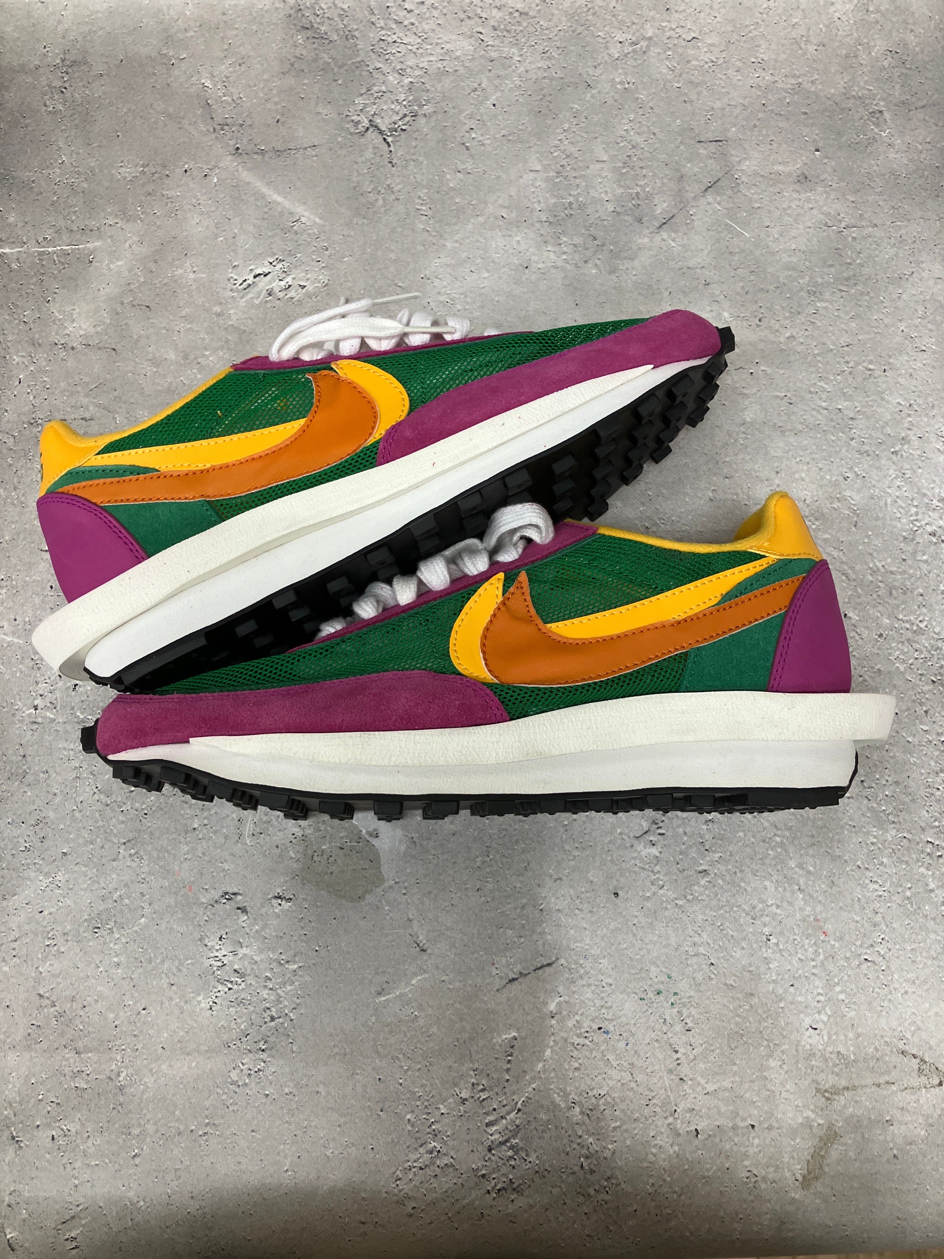 sacai × NIKE LDV WAFFLE "PINE GREEN"