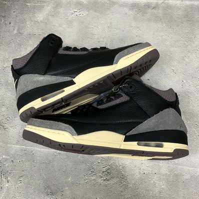 A Ma Maniere × Nike Women's Air Jordan 3 Retro OG SP "Black and Flat Pewter/WYWS"
