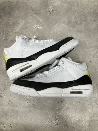Fragment × Nike Air Jordan 3 "White/Black"