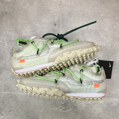 Off-White × Nike Women's Waffle Racer "White"
