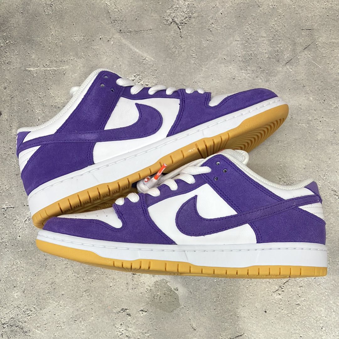 Nike SB Dunk Low Pro ISO Orange Label "Court Purple Gum"