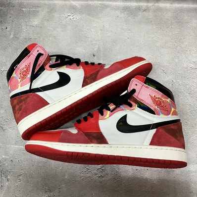 Spider-Man × Nike Air Jordan 1 Retro High OG SP "Spider-Man: Across the Spider-Verse/University Red"