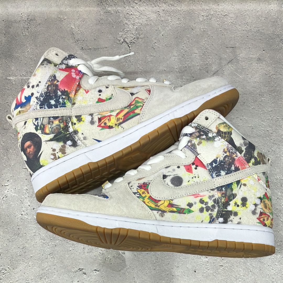 Supreme × Nike SB Dunk High "Rammellzee"