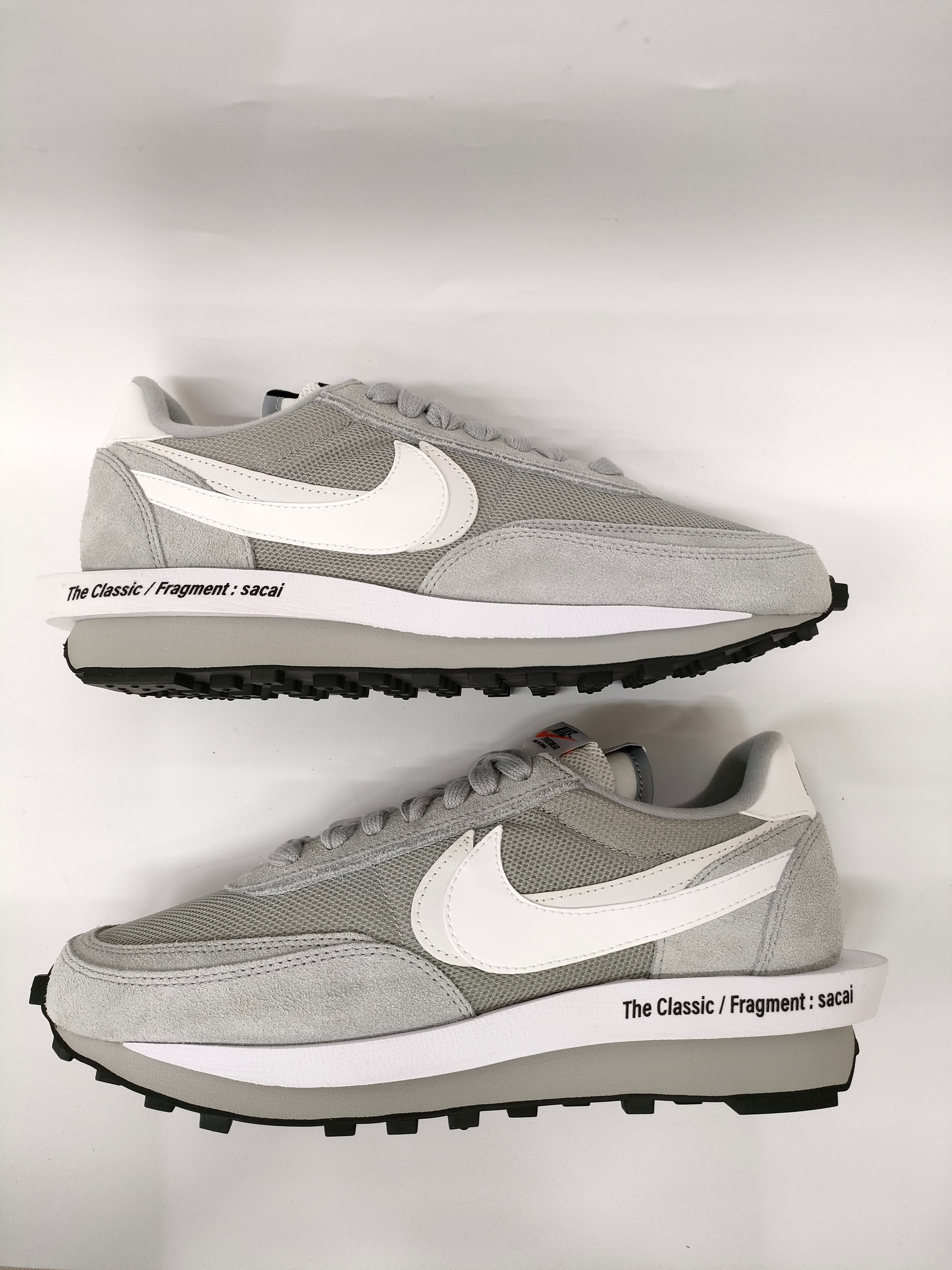 Fragment × sacai × Nike LD Waffle "Light Smoke Grey"