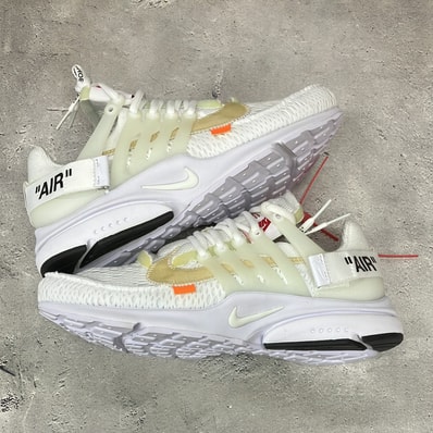 Off-White × Nike Air Presto "White/Black/Cone"