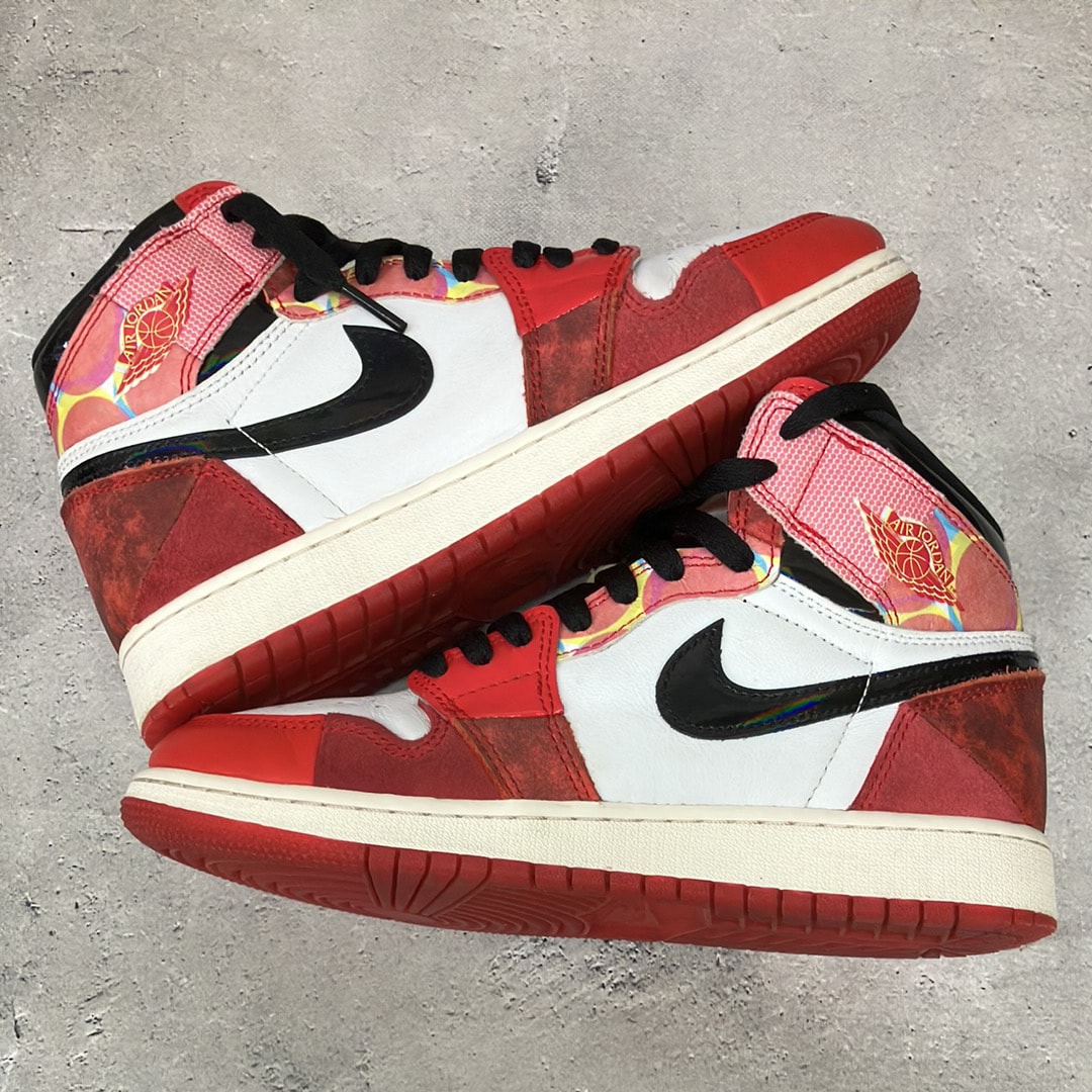 Spider-Man × Nike GS Air Jordan 1 High OG SP "Next Chapter/Spider-Man:Across the Spider-Verse"