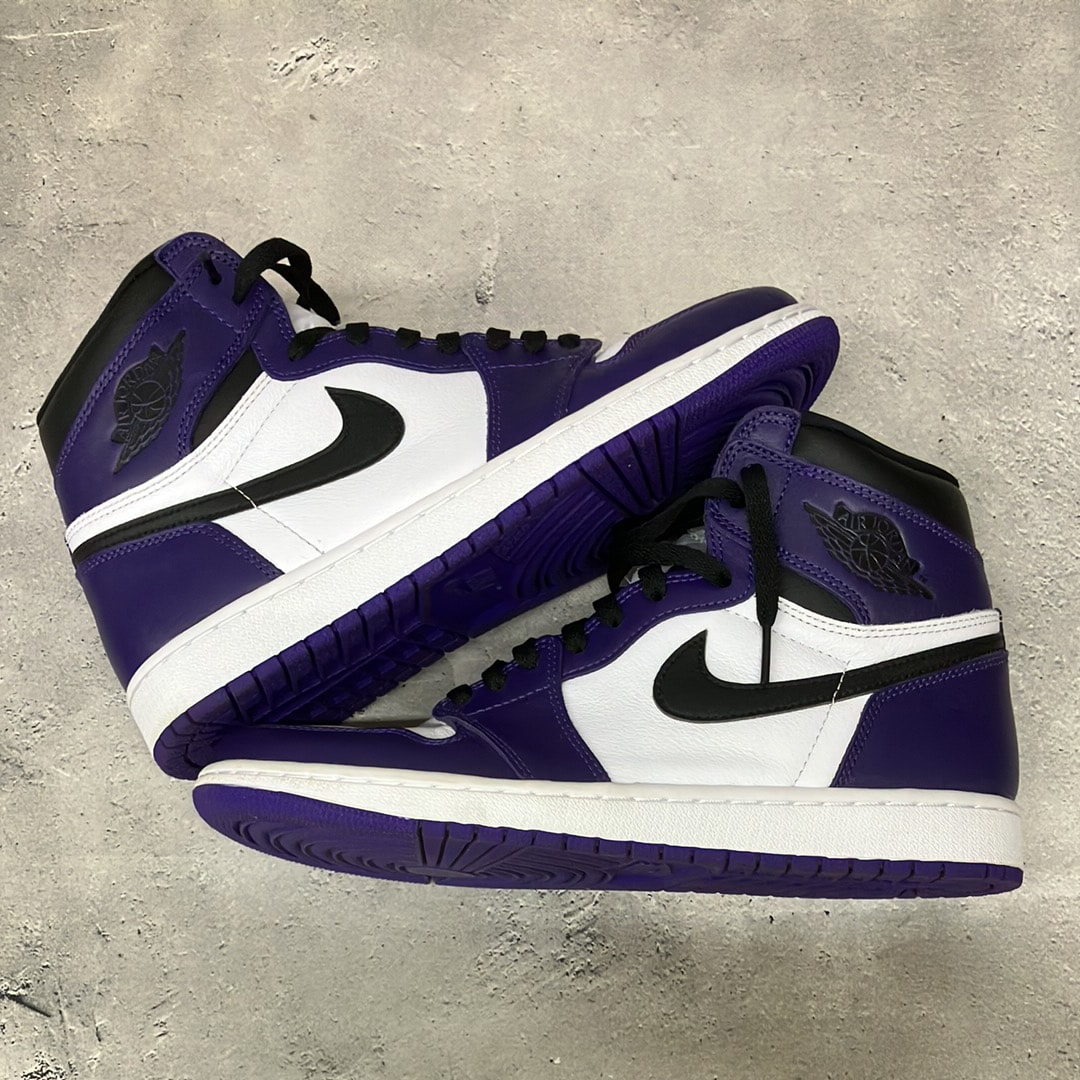 Nike Air Jordan 1 Retro High OG "Court Purple White/Black" (2020)