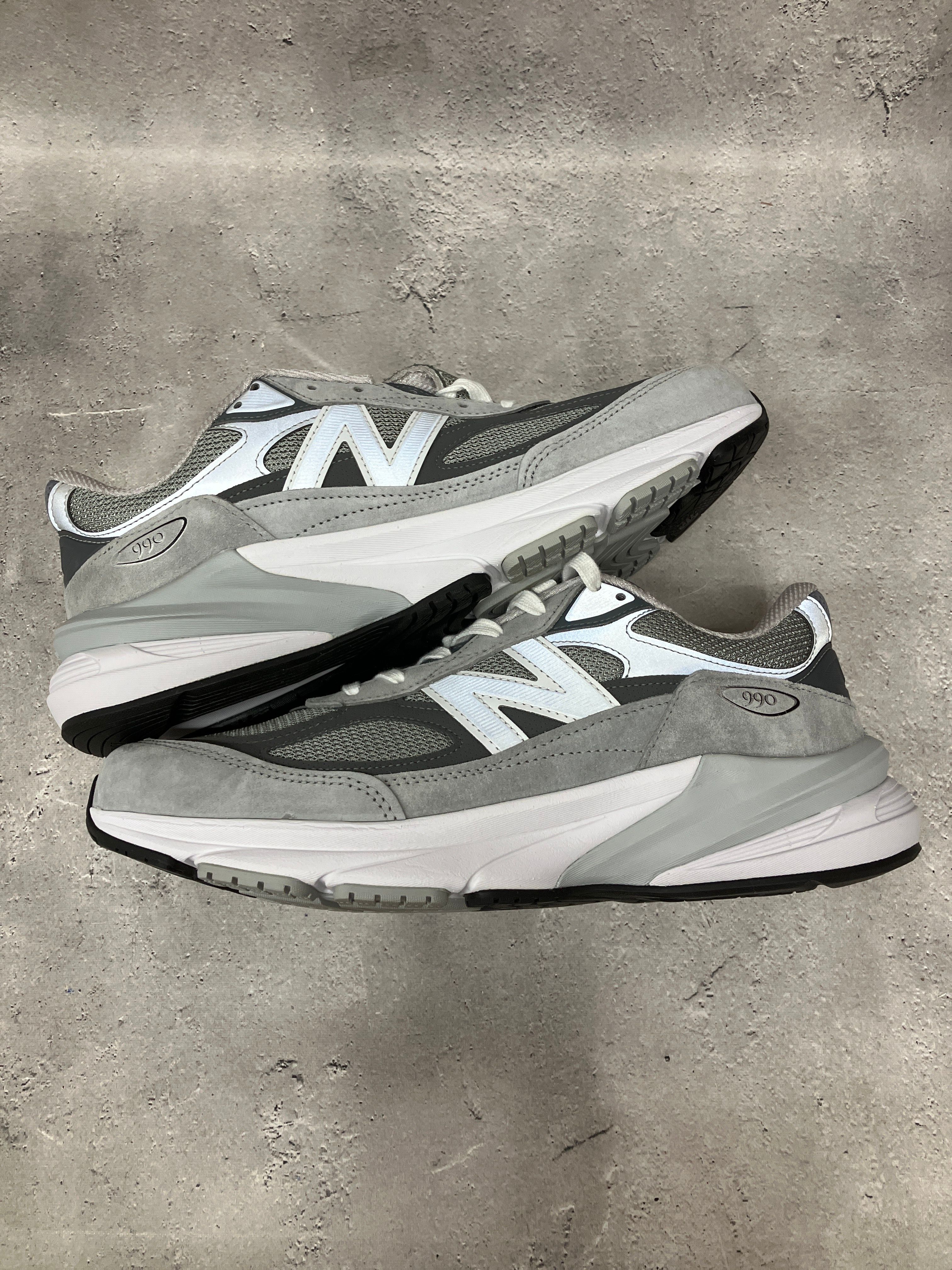 New Balance 990V6 "Gray" (Heel Logo NB)