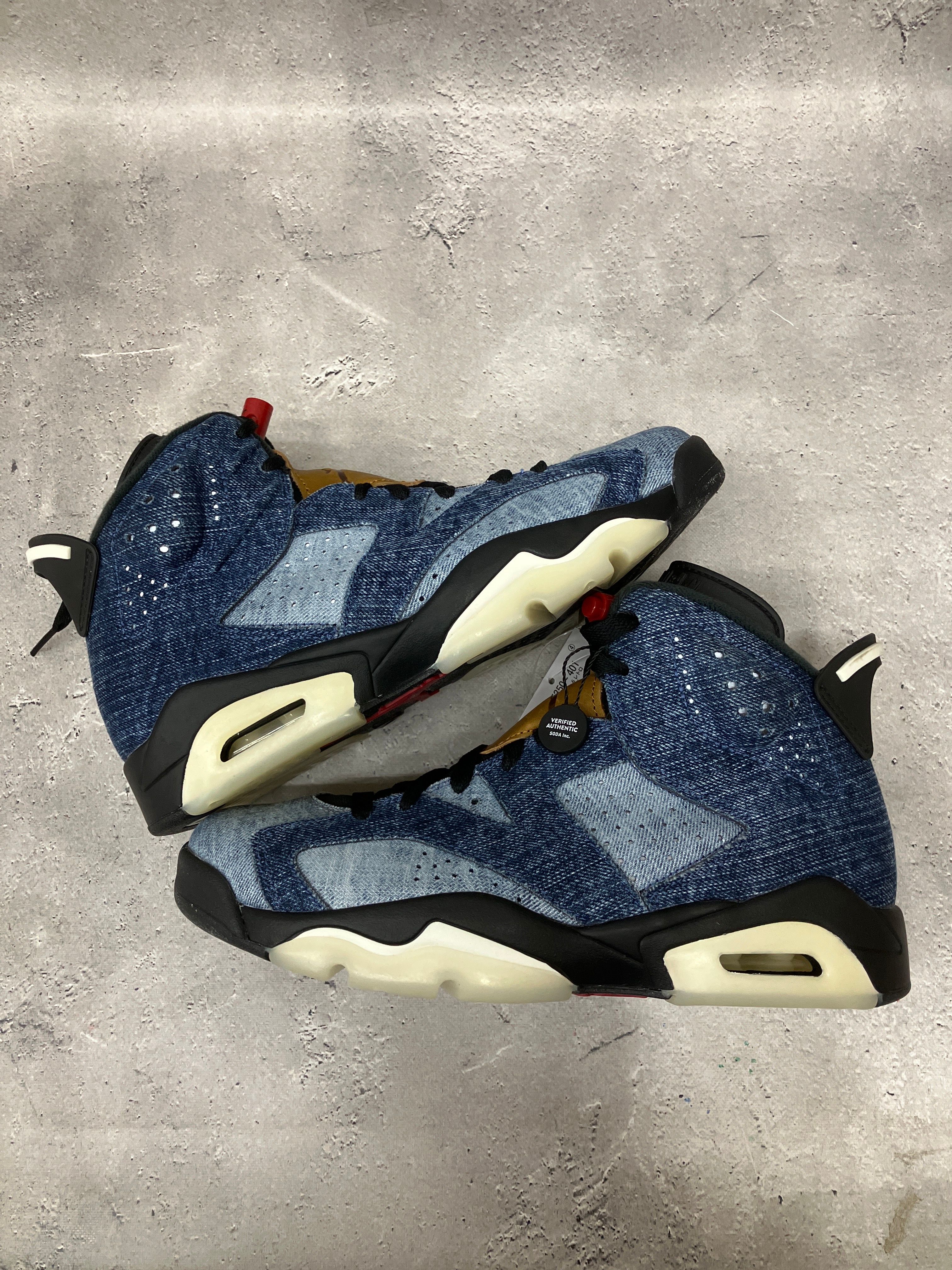 NIKE AIR JORDAN 6 "WASHED DENIM"