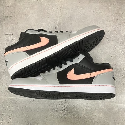 Nike Air Jordan 1 Low "Grey/Black/Pink"
