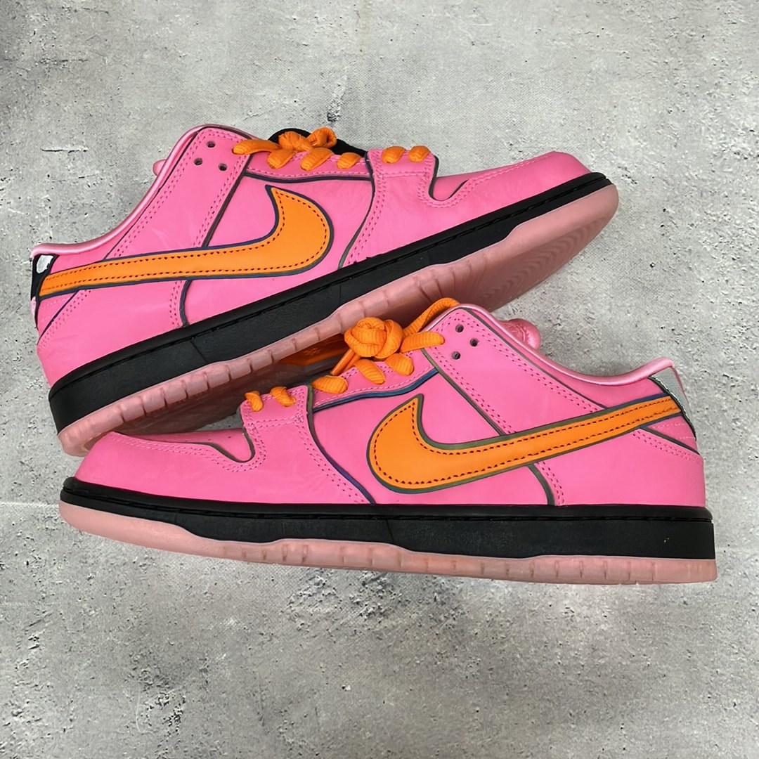 The Powerpuff Girls × Nike SB Dunk Low Pro QS "Blossom"