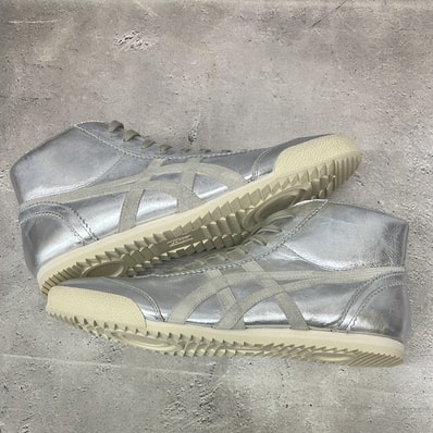 Onitsuka Tiger NIPPON MADE Mexico Mid Runner Deluxe "Silver/Piedmont Grey"