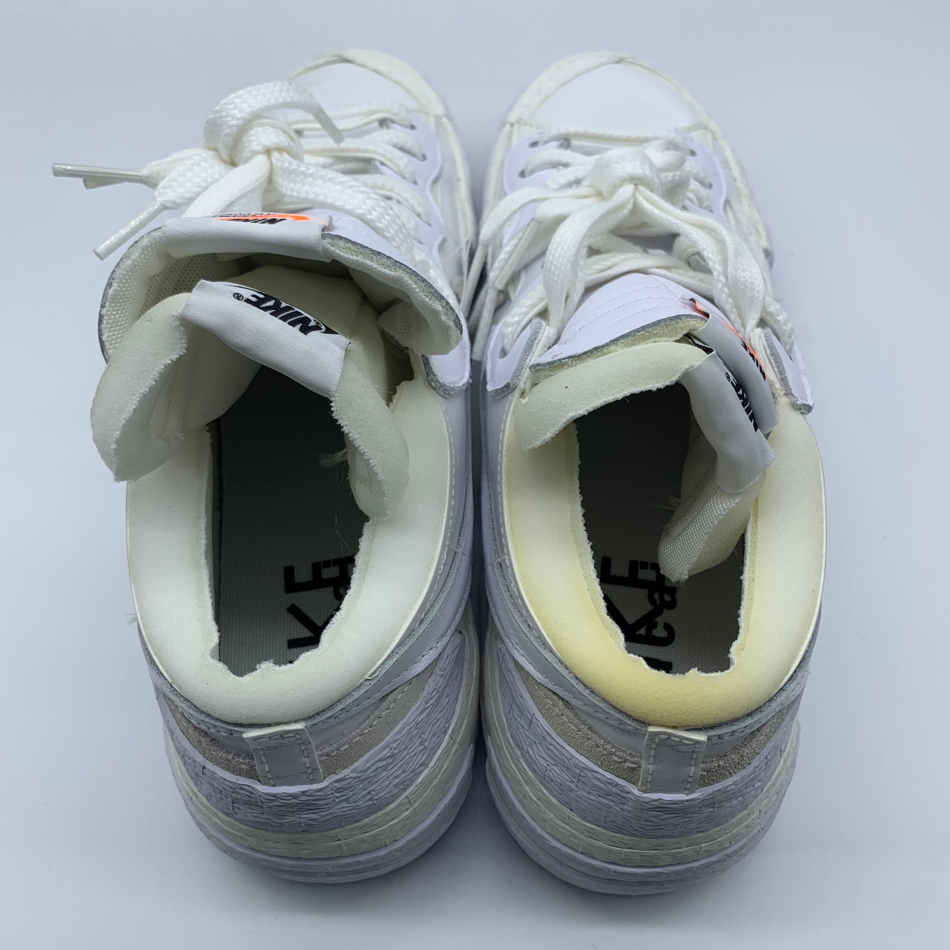 sacai × Nike Blazer Low "White Patent Leather"