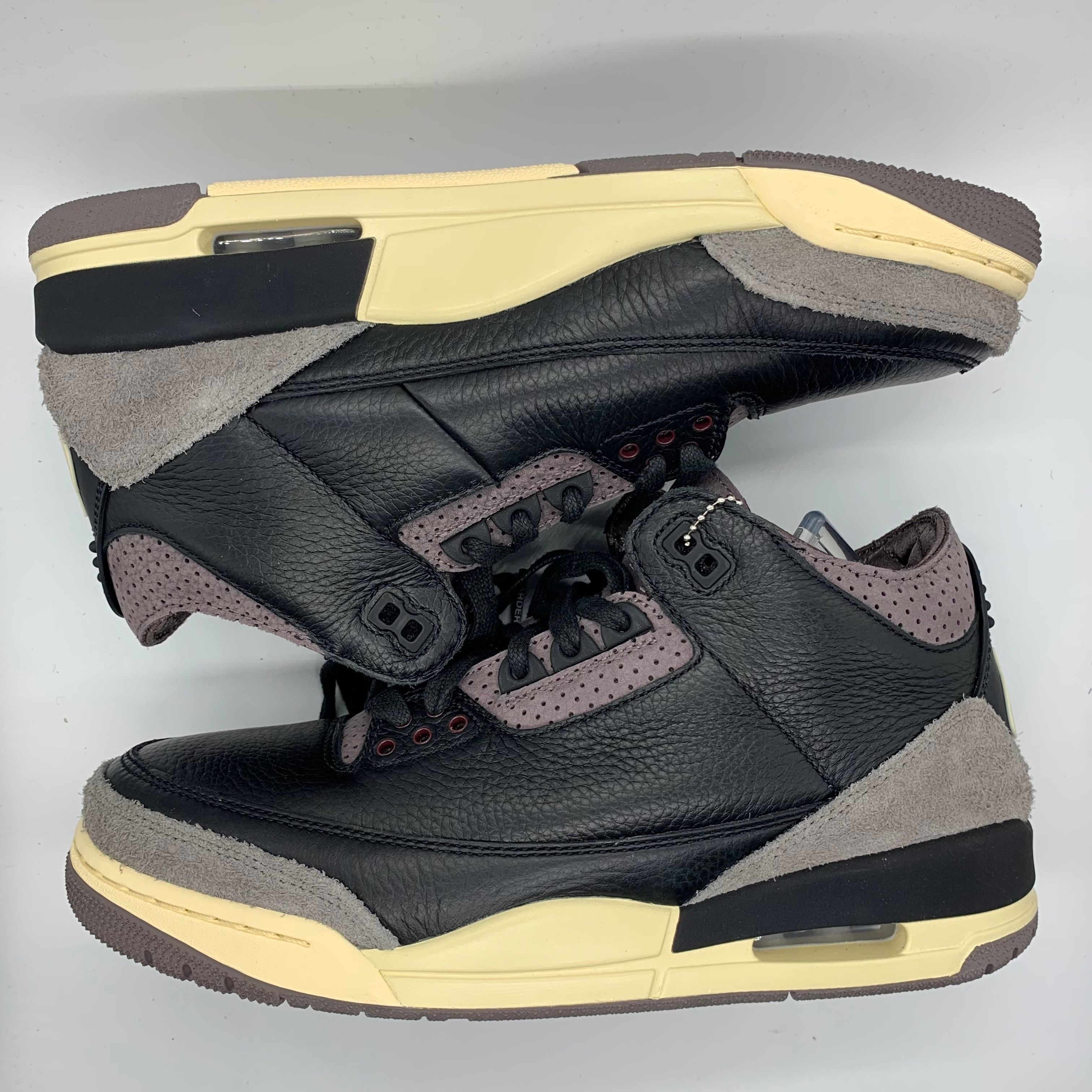 A Ma Maniere × Nike Women's Air Jordan 3 Retro OG SP "Black and Flat Pewter/WYWS"