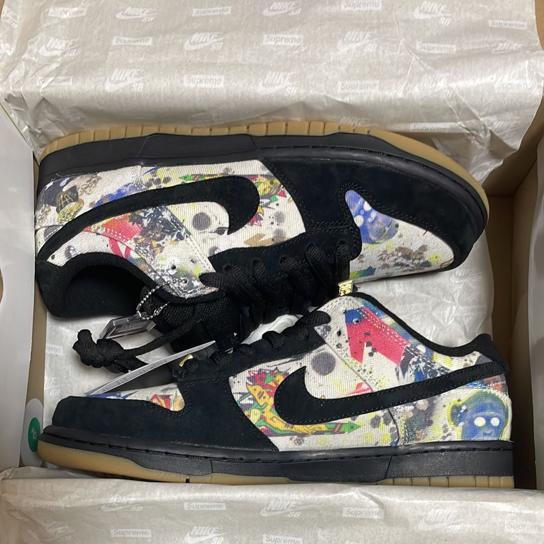 Supreme × Nike SB Dunk Low "Rammellzee"