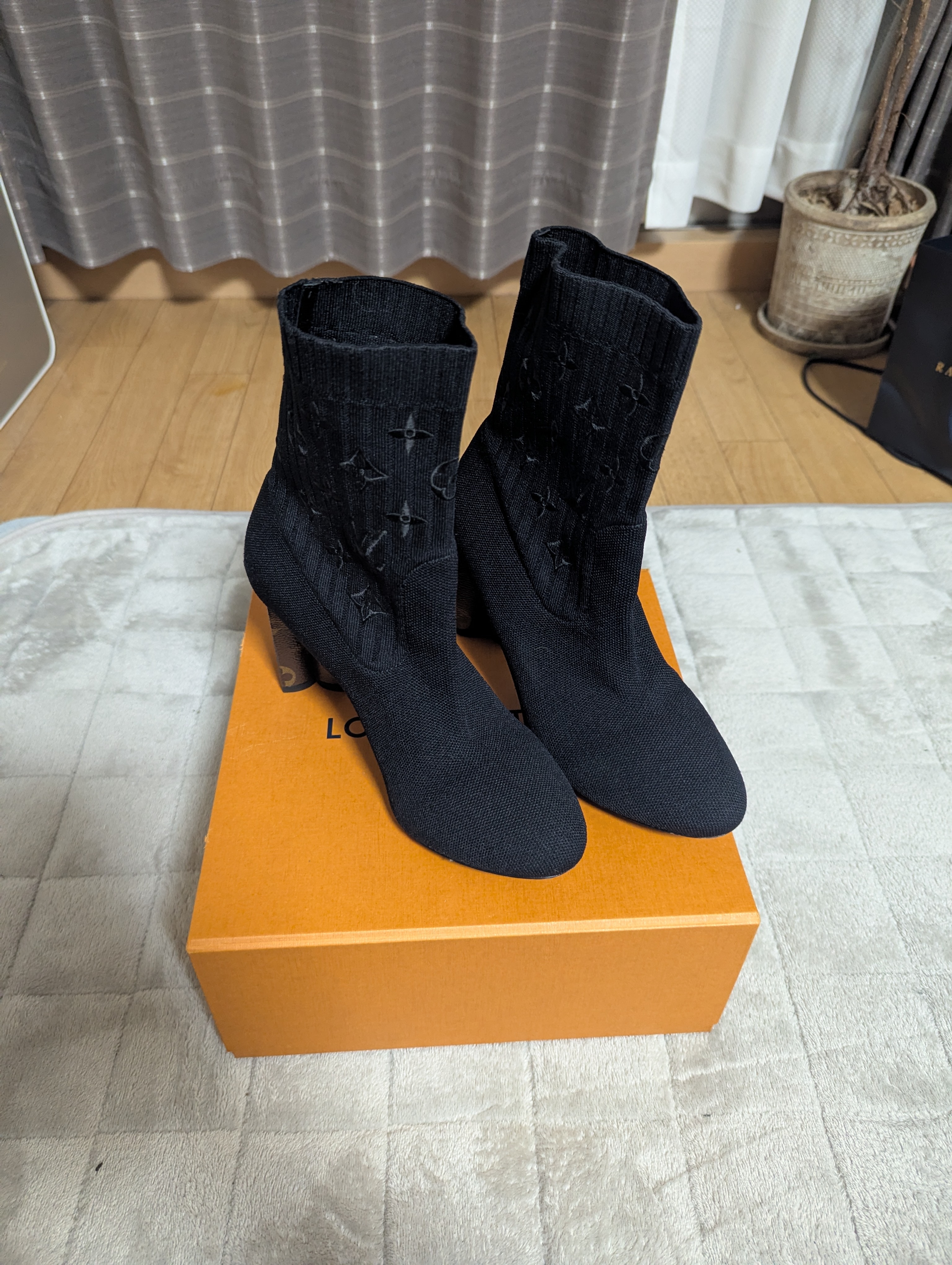 Louis Vuitton Women's Silhouette Ankle Boot "Black"