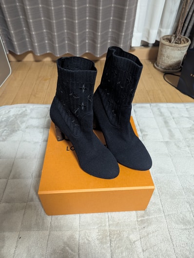 Louis Vuitton Women's Silhouette Ankle Boot "Black"