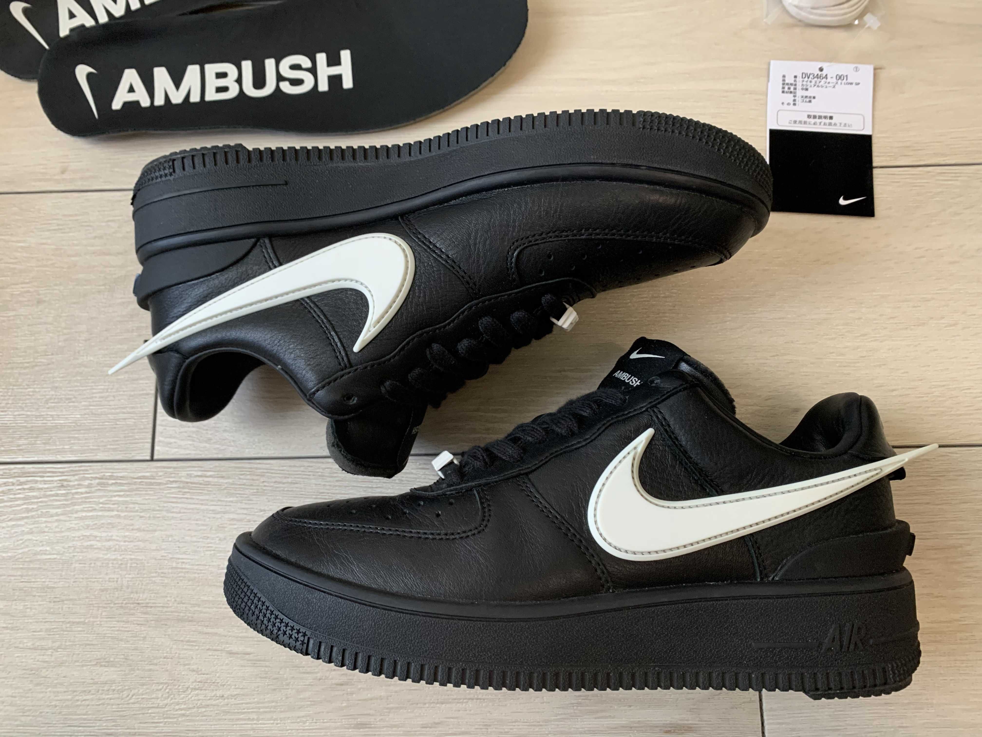 AMBUSH × Nike Air Force 1 Low "Black"
