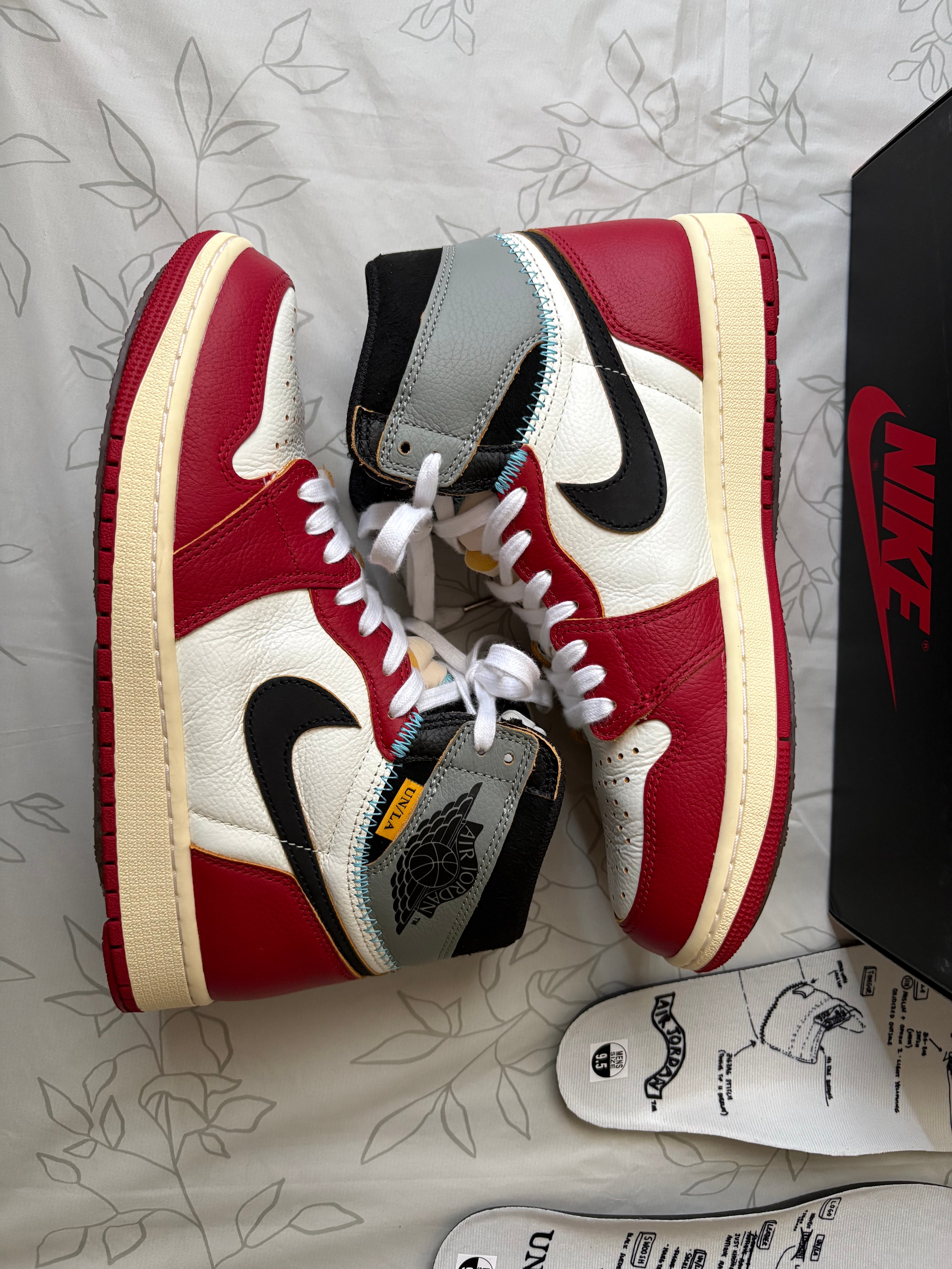 UNION × Nike Air Jordan 1 Retro High OG "Chicago/Shadow"