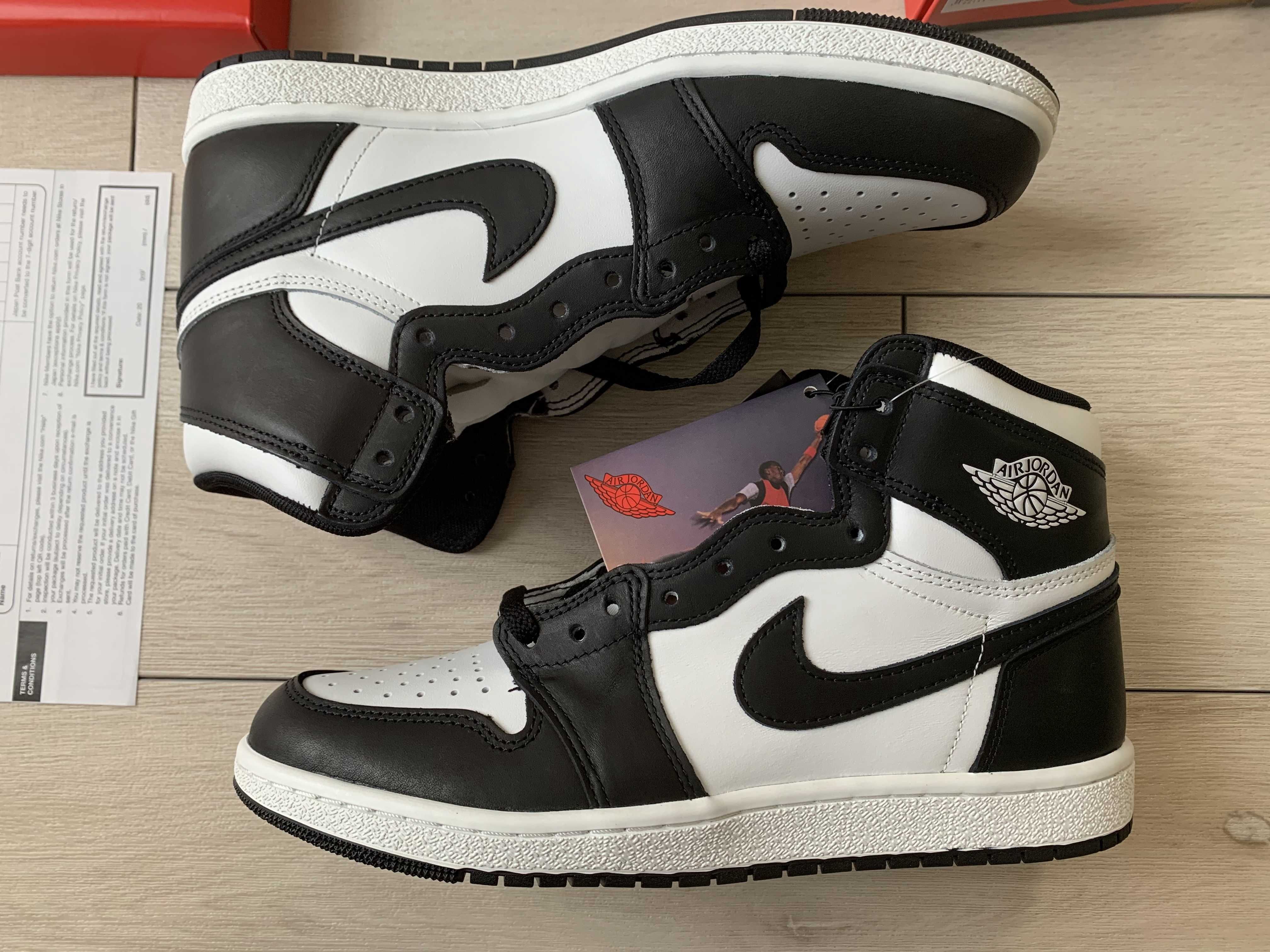 Nike Air Jordan 1 High '85 "Black/White"