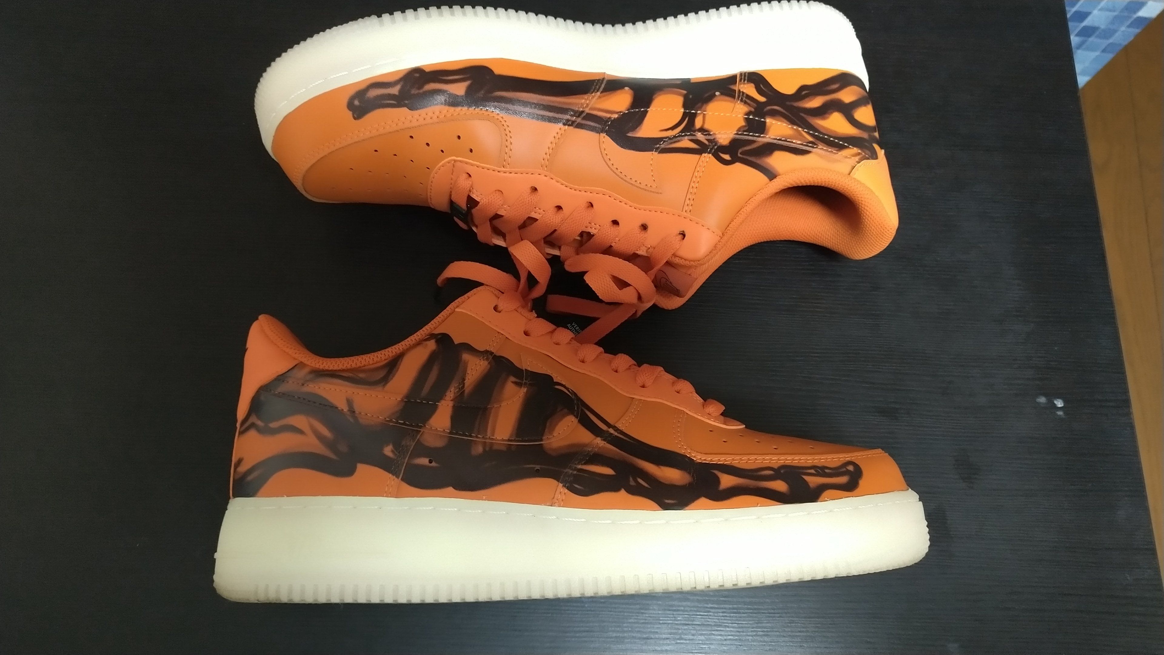 Nike Air Force 1 Low "Orange Skelton"