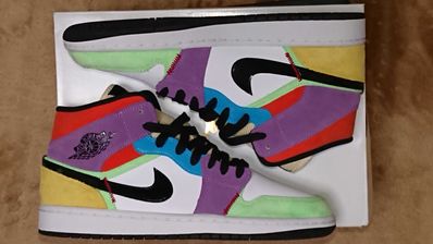 Nike Women's Air Jordan 1 Mid "Multi Color"