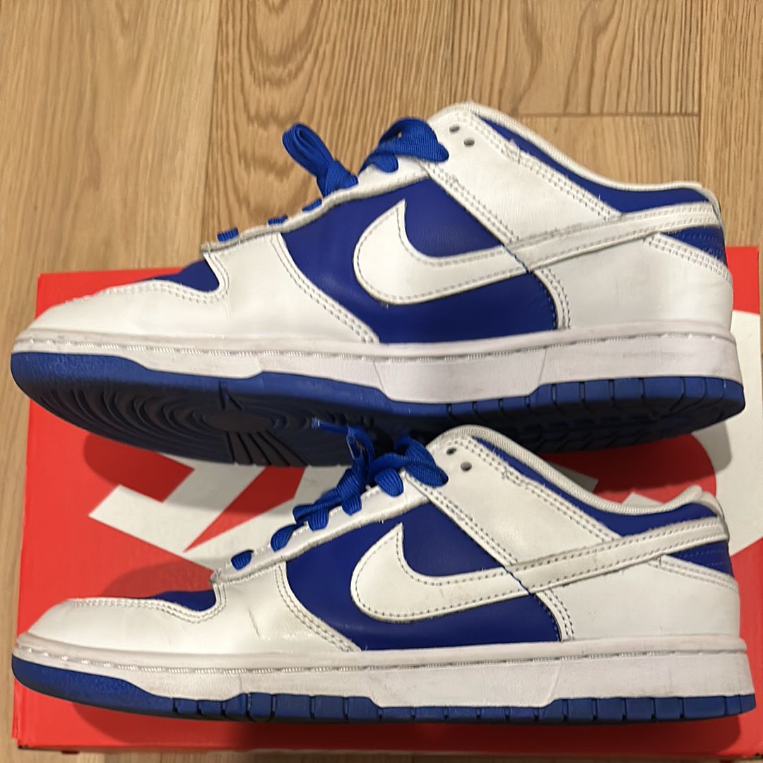 Nike Dunk Low Retro "Racer Blue and White"