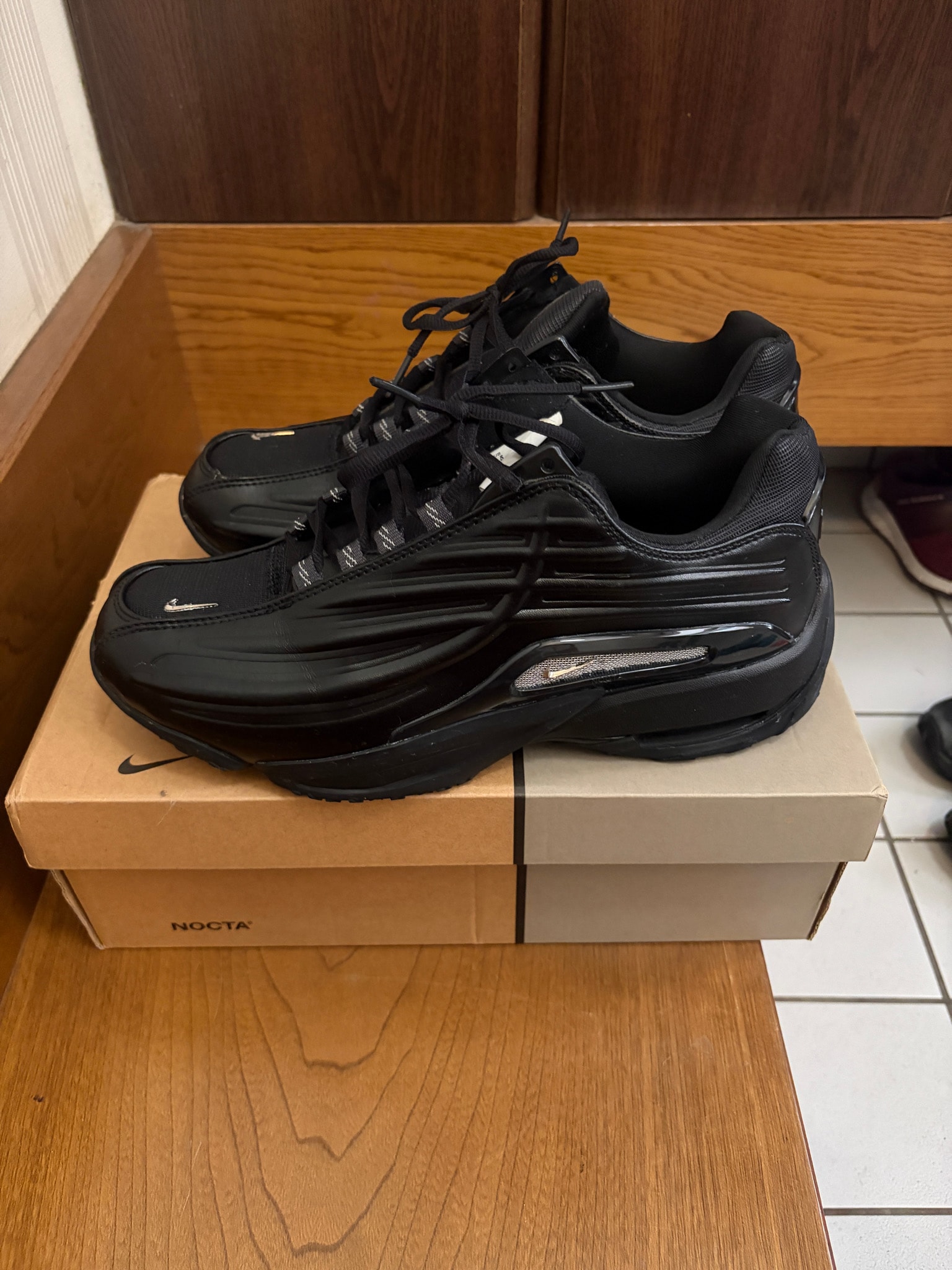 Drake NOCTA × Nike Hot Step 2 "Black/Gunmetal"