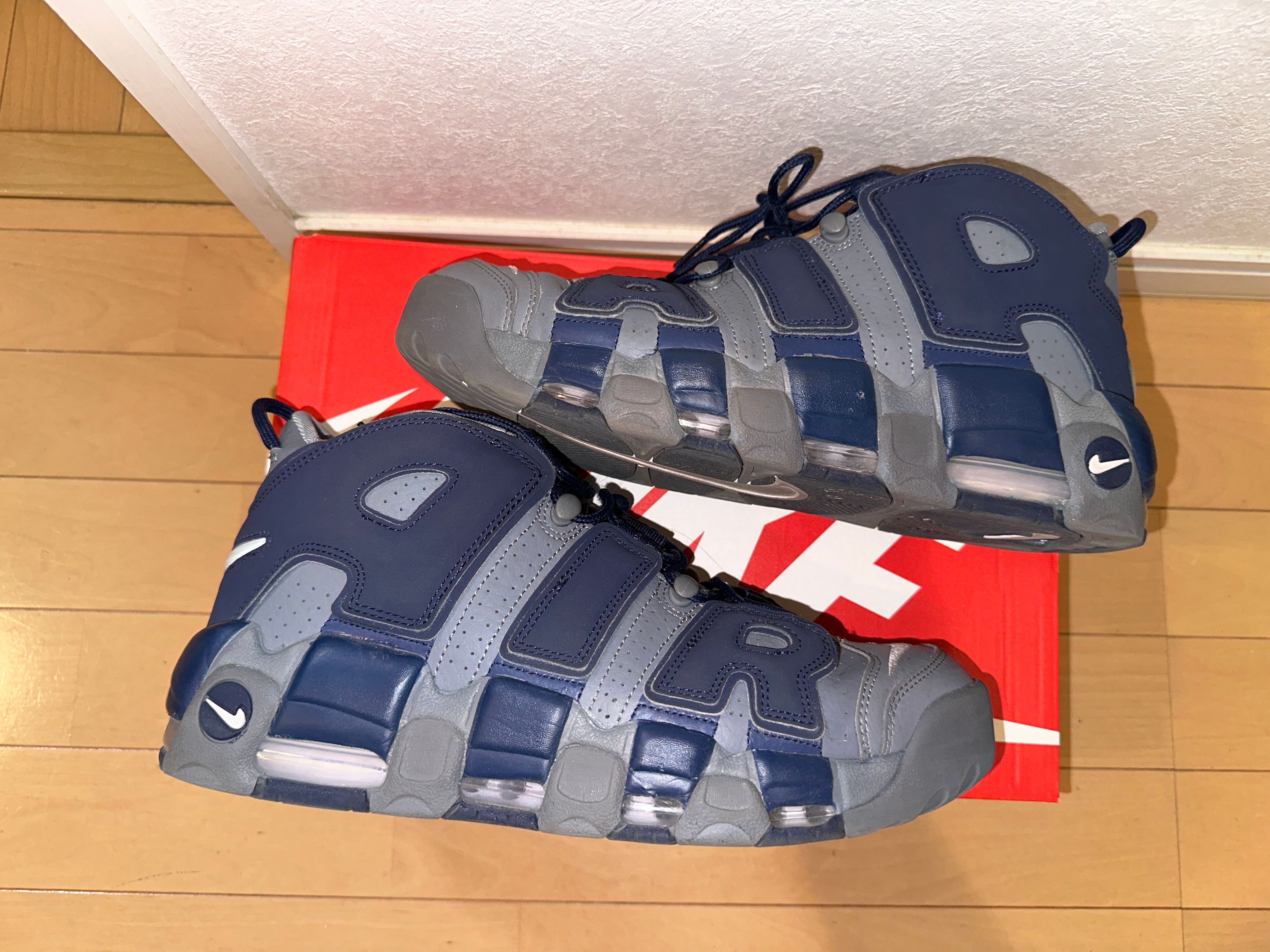 Nike Air More Uptempo '96 "Cool Grey/White/Midnight Navy"