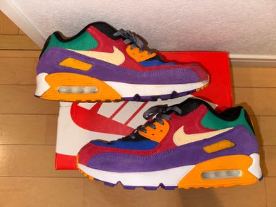 NIKE AIR MAX 90 "VIOTECH UNIVERSITYRED/PALE VANILLA/HYPER GRAPE"