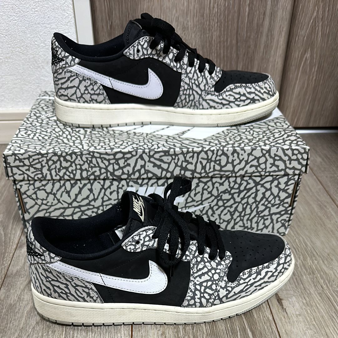 Nike Air Jordan 1 Retro Low OG "Black Cement"