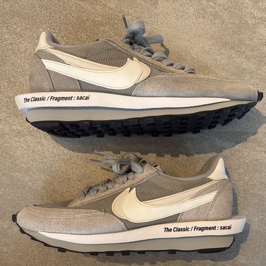 Fragment × sacai × Nike LD Waffle "Light Smoke Grey"