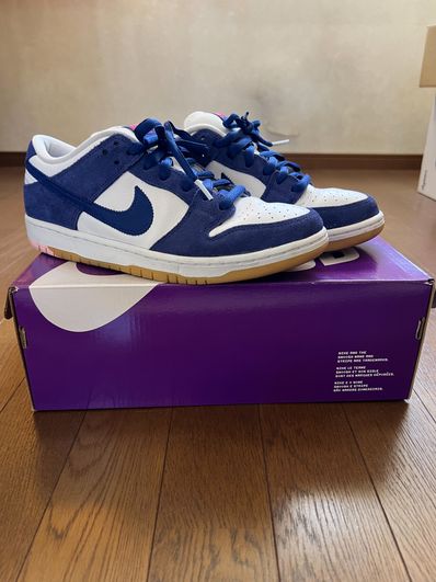 Nike SB Dunk Low "Los Angeles Dodgers/Deep Royal Blue"