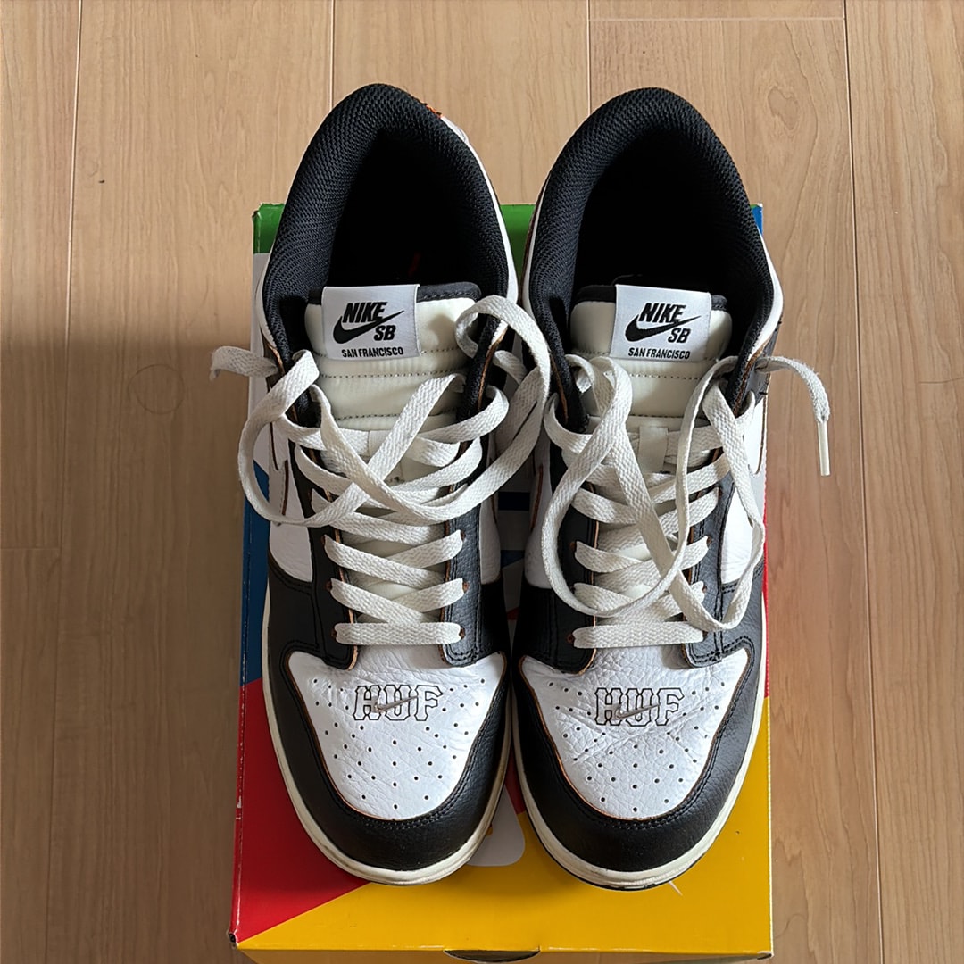 HUF × Nike SB Dunk Low "San Francisco"
