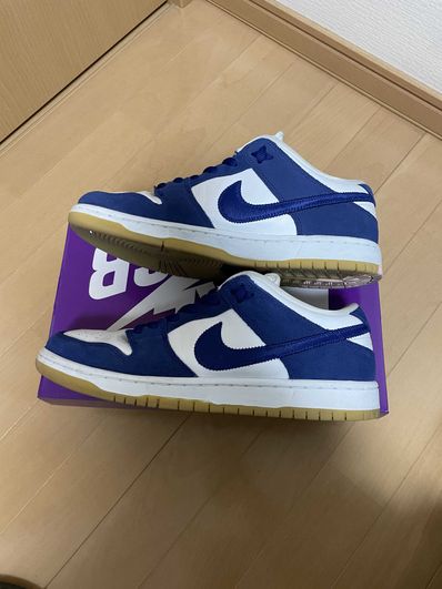 Nike SB Dunk Low "Los Angeles Dodgers/Deep Royal Blue"