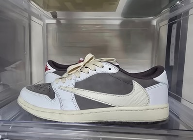 Travis Scott × Nike Air Jordan 1 Low OG SP "Reverse Mocha/Sail and Ridgerock"