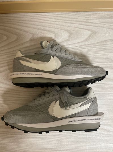 Fragment × sacai × Nike LD Waffle "Light Smoke Grey"