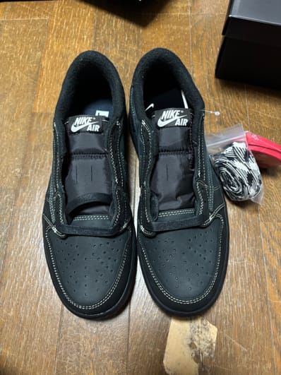 Travis Scott × Nike Air Jordan 1 Low OG SP "Black Phantom"