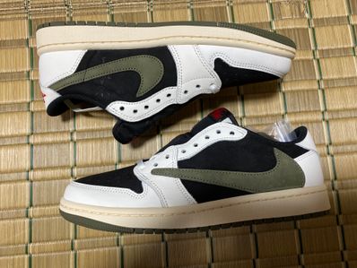 Travis Scott × Nike Women's Air Jordan 1 Low OG "Medium Olive"