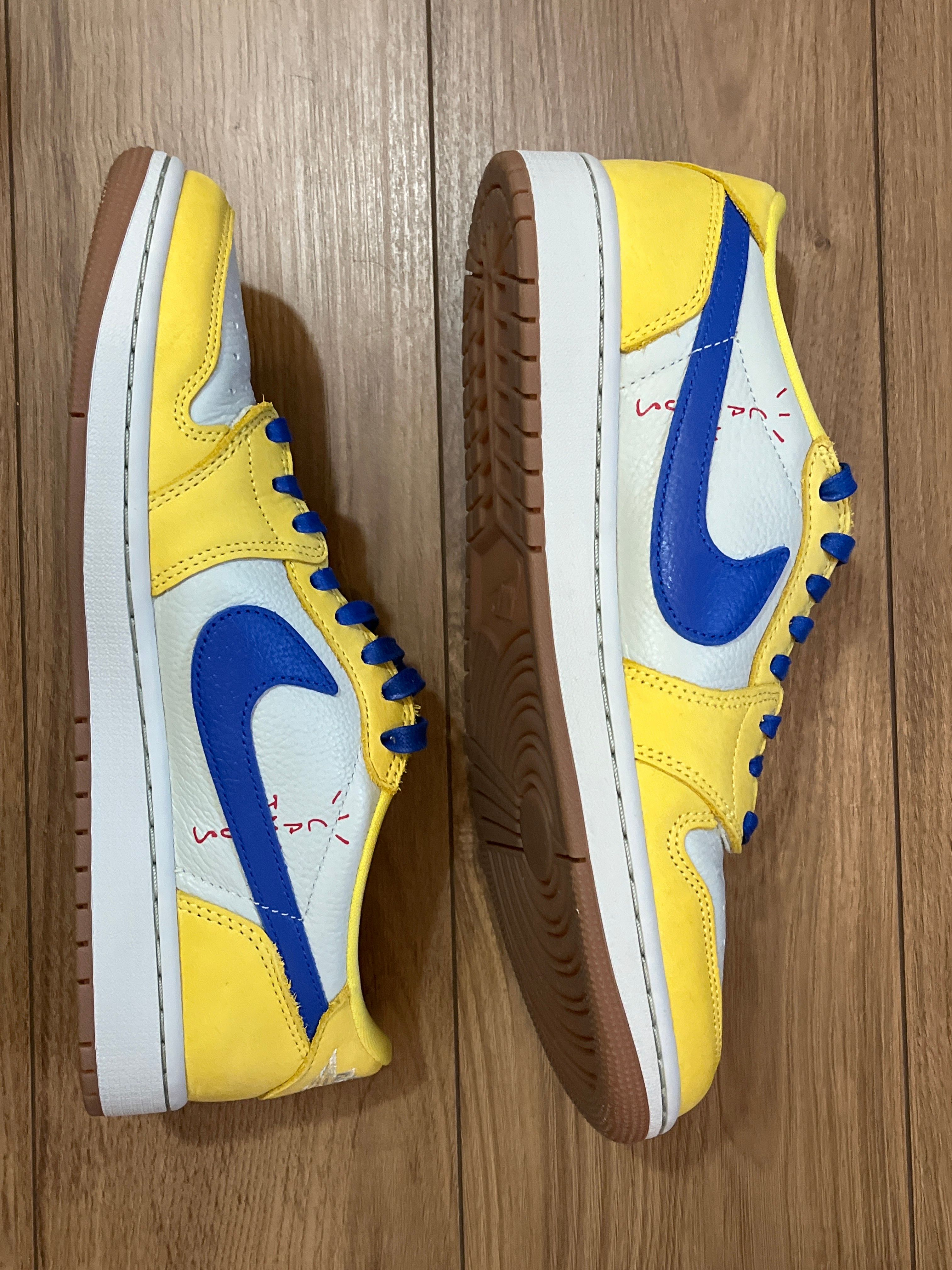 Travis Scott × Nike Women's Air Jordan 1 Retro Low OG "Canary"