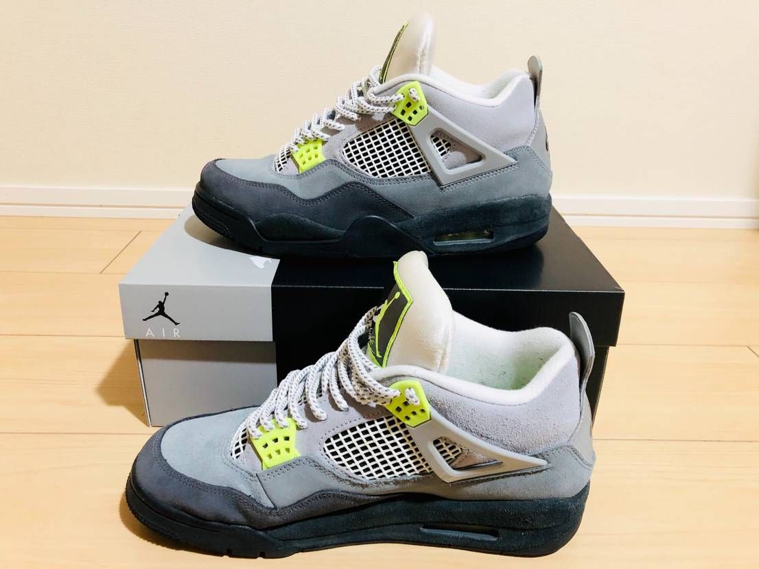 NIKE AIR JORDAN 4 RETRO LE "NEON"