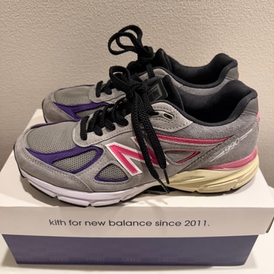 KITH × UNITED ARROWS & SONS × New Balance 990V4 "Smoked Pearl"