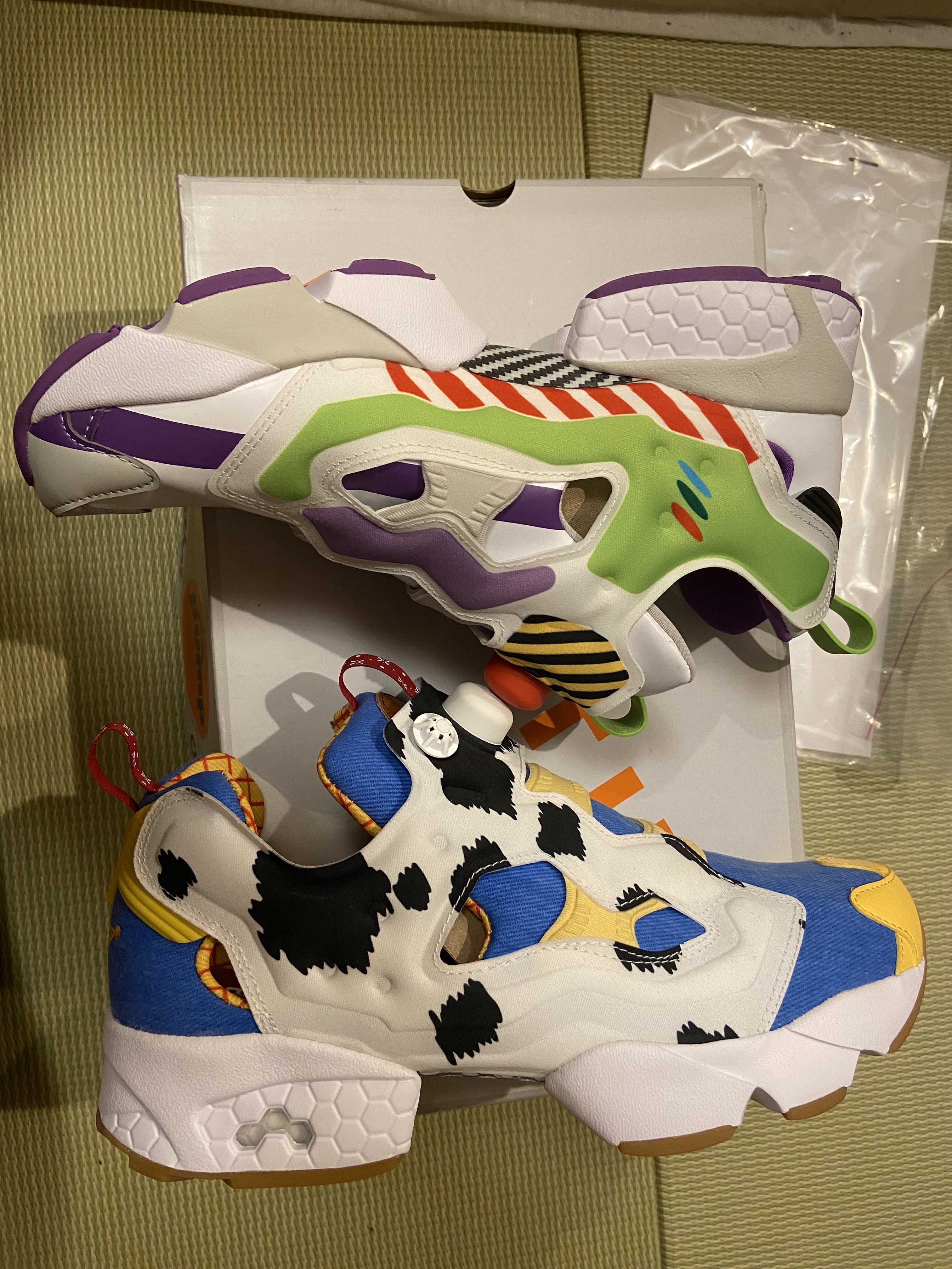 TOY STORY × REEBOK × BAIT INSTAPUMP FURY OG "BUZZ and WOODY"