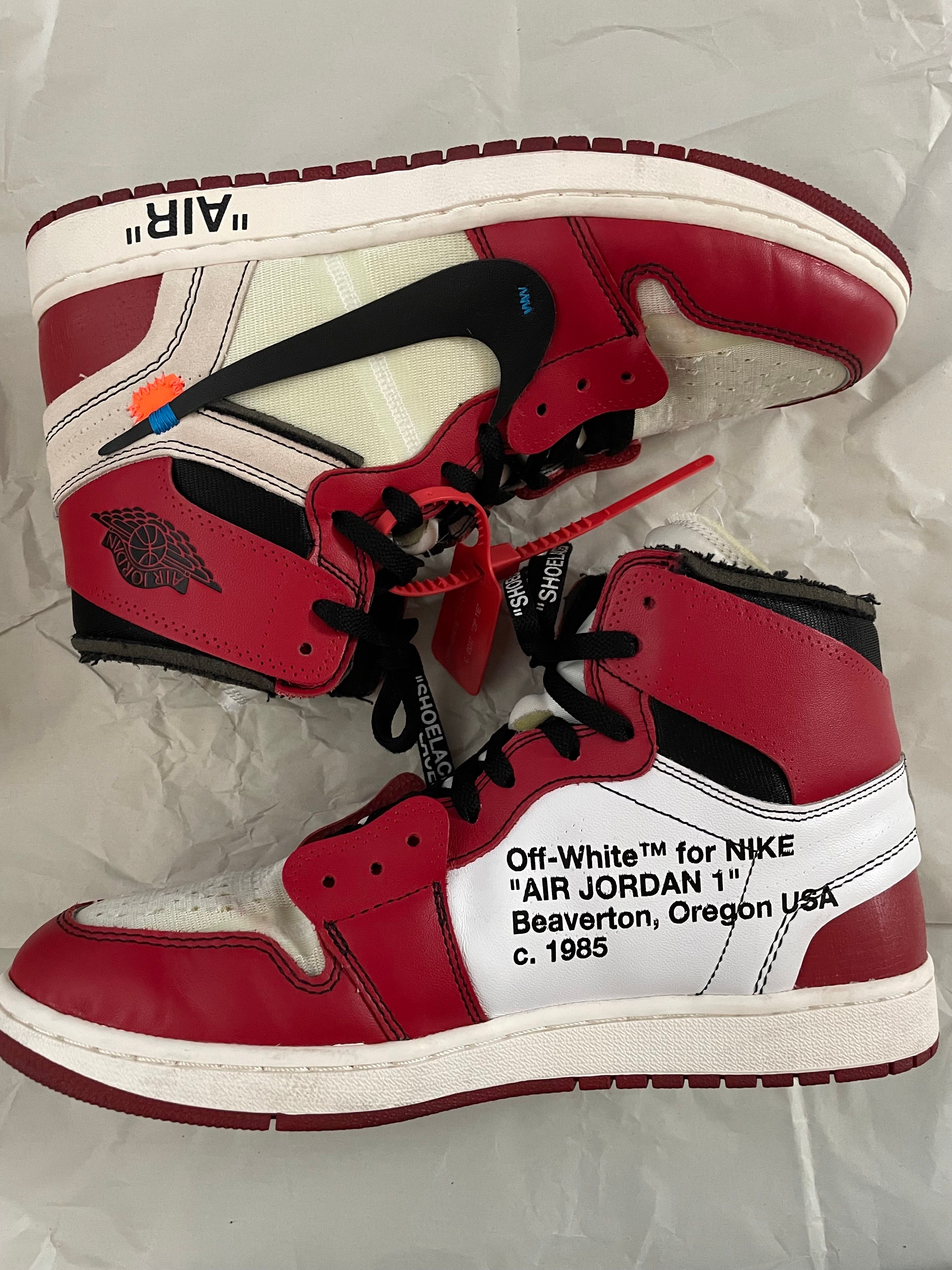 Off-White × Nike Air Jordan 1 Retro High The Ten "Chicago"
