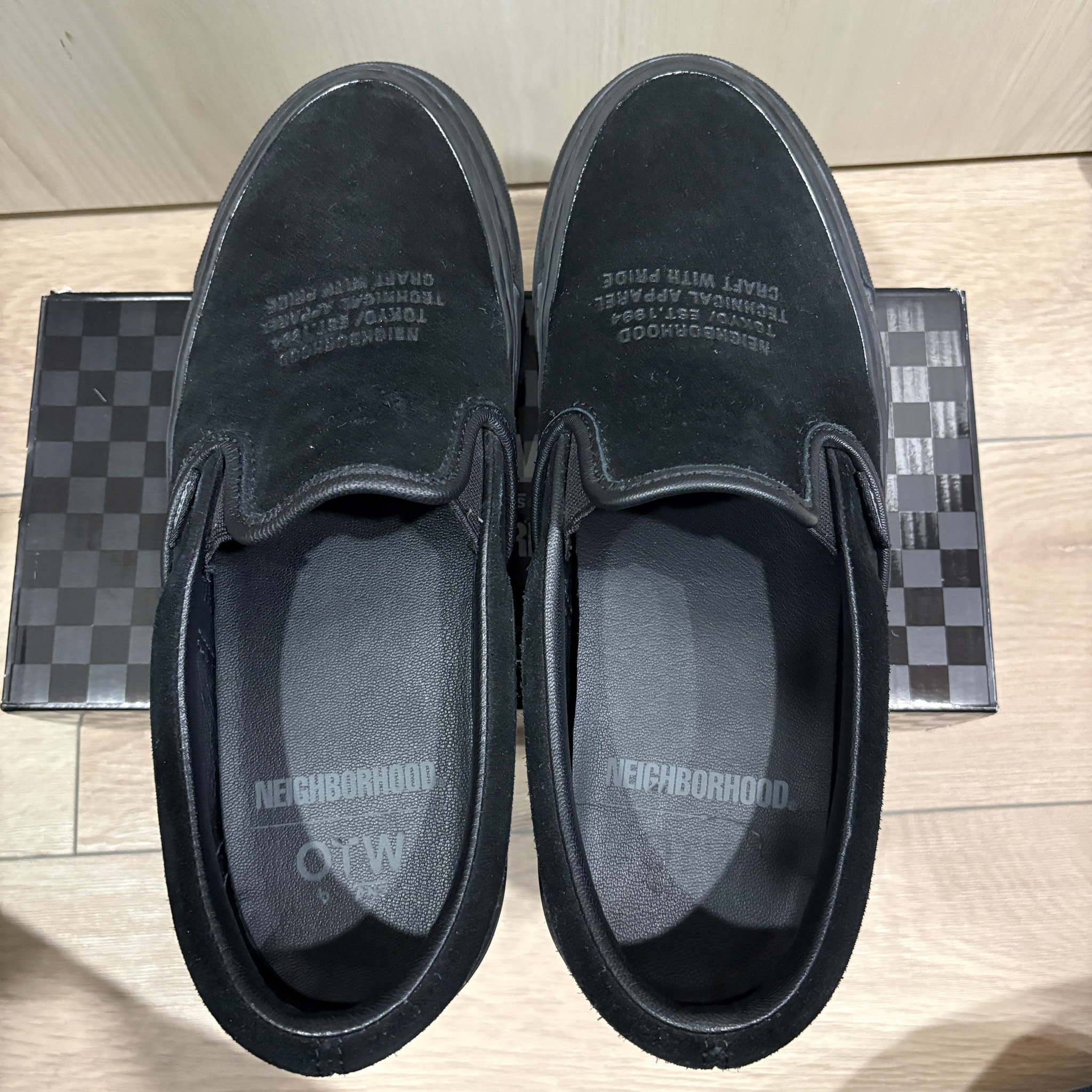 NEIGHBORHOOD × OTW by Vans Classic Slip-On 98 "Black"