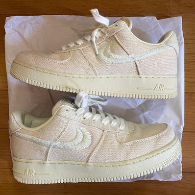 Stussy × Nike Air Force 1 Low "Fossil Stone"